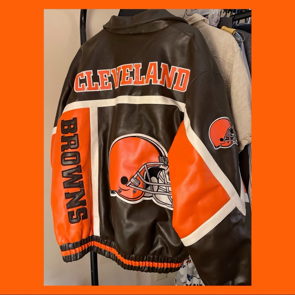 90’s Vintage NFL Browns Coat
